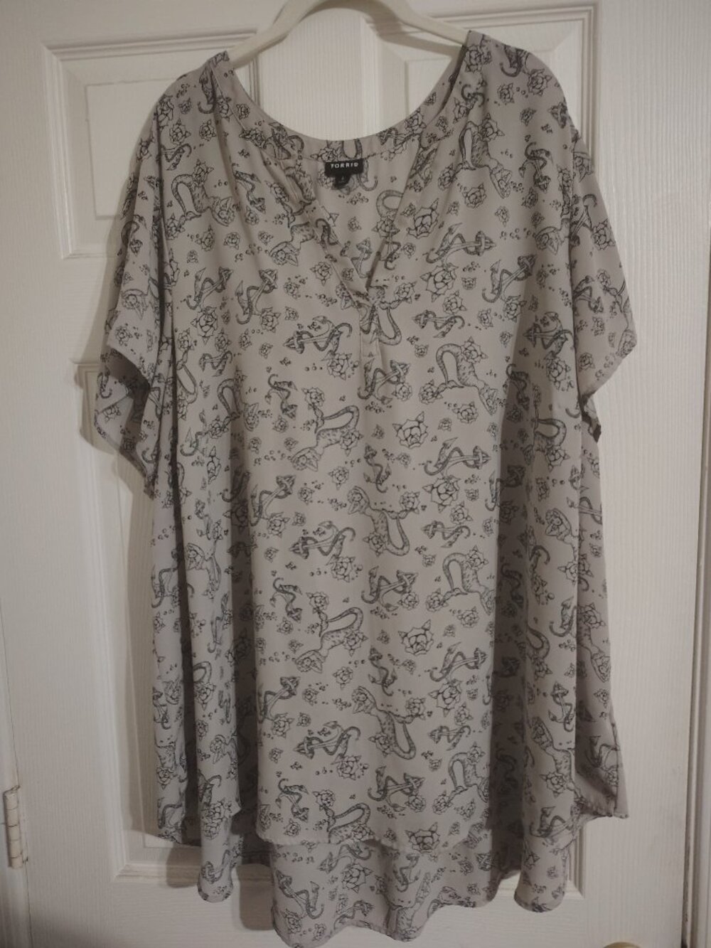 Torrid Mermaid Top Size 4